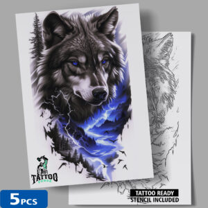 Wolf 5Pcs 2