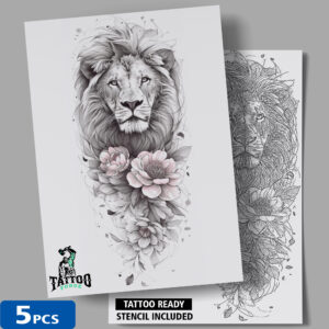 Animals Fine Line 5pcs1